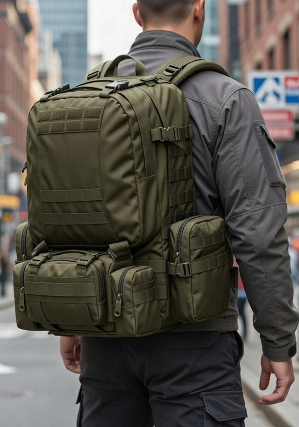 Mochila Militar Armor 65 Litros - Verde