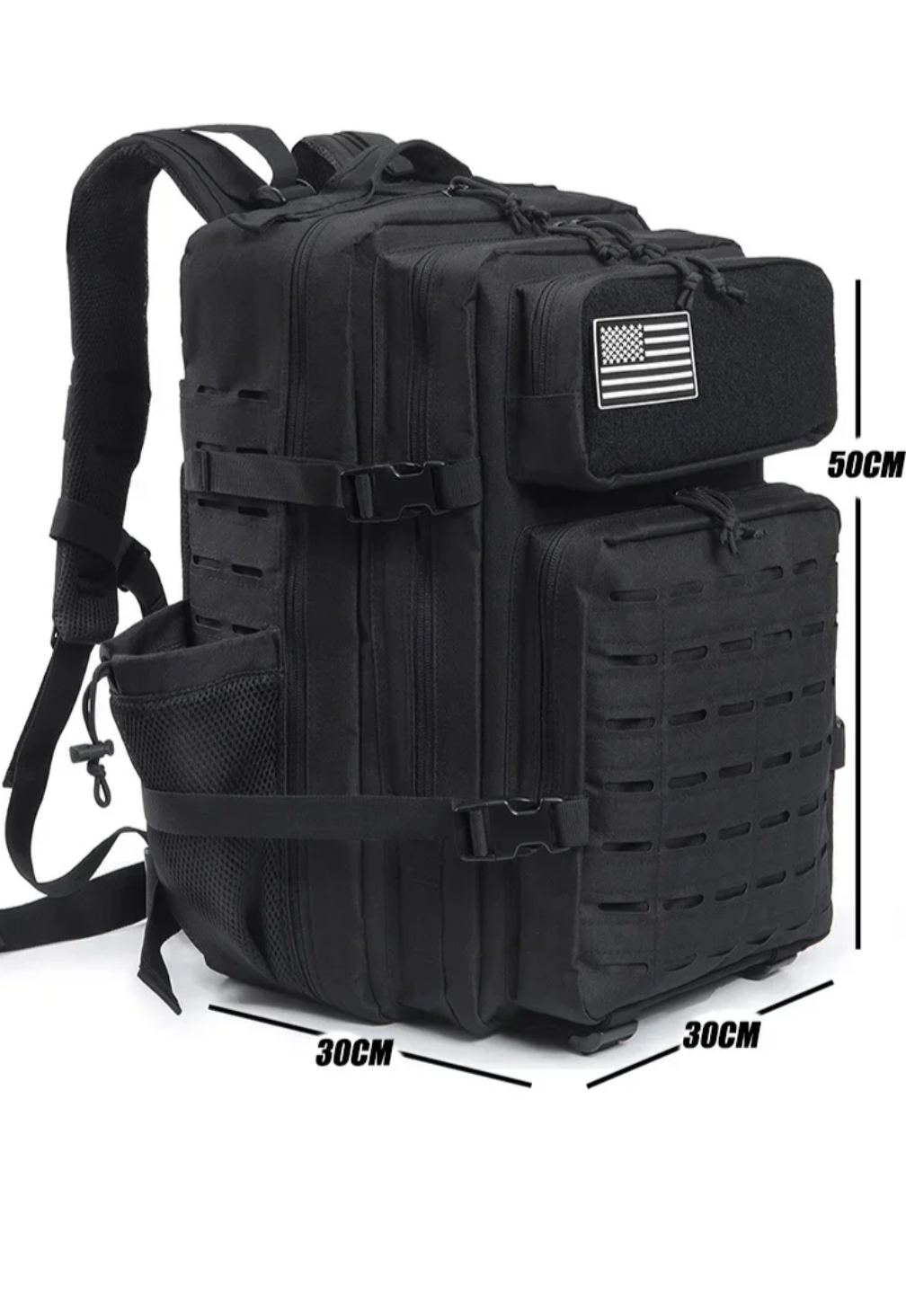 Mochila Nomad® 50 Litros - Preta