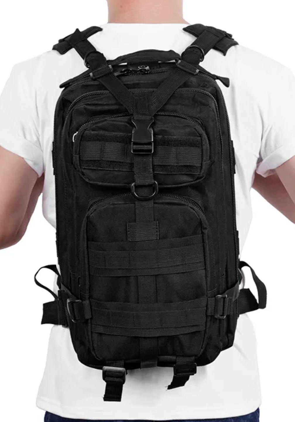 Mochila Tática Outdoor 30 Litros - Preta