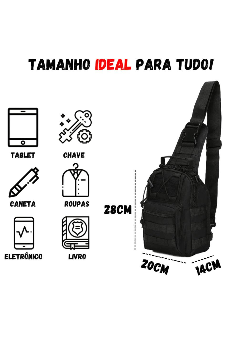 Mochila Transversal Outdoor®
