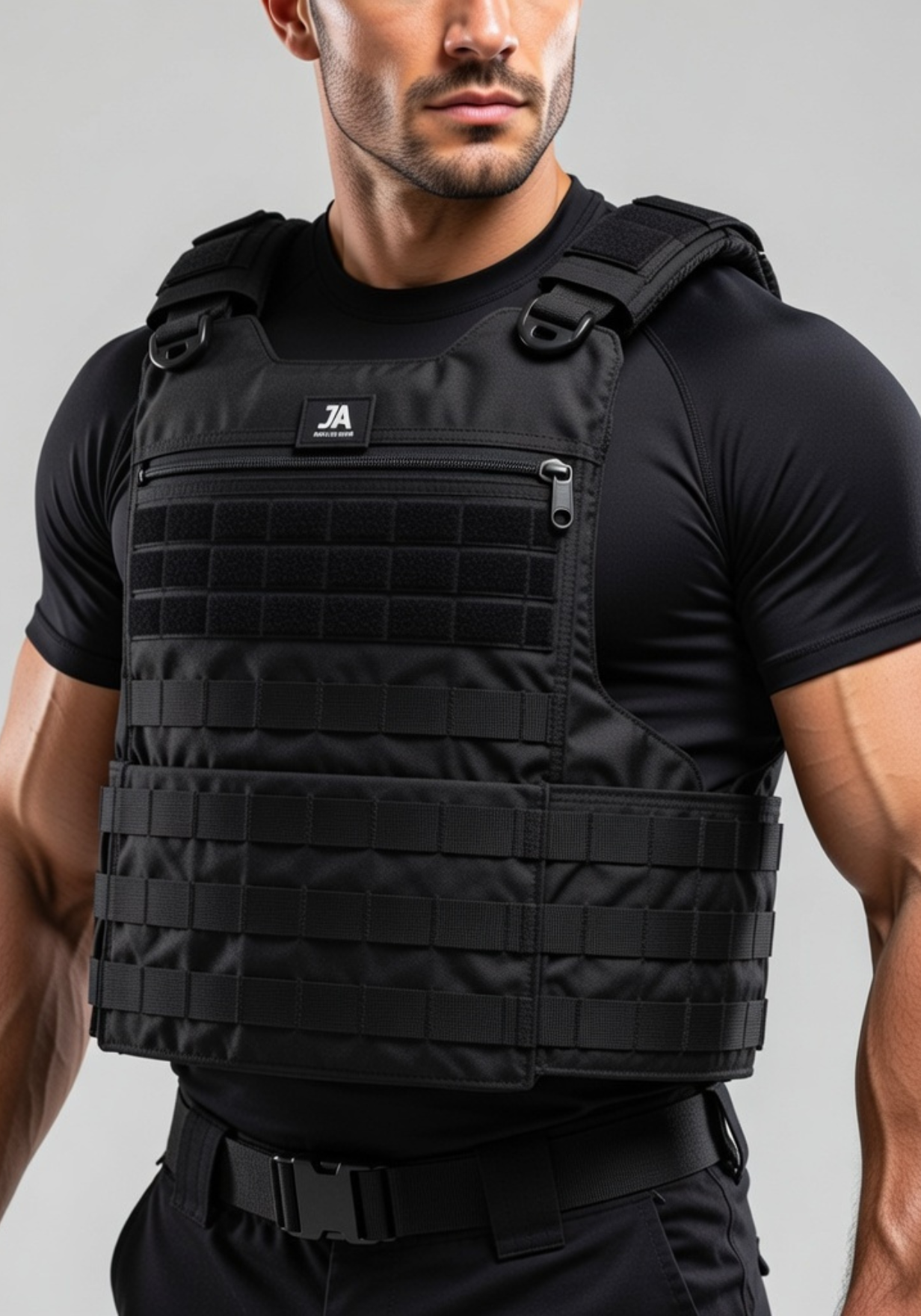 Capa de Colete Modular Militar® - Preto