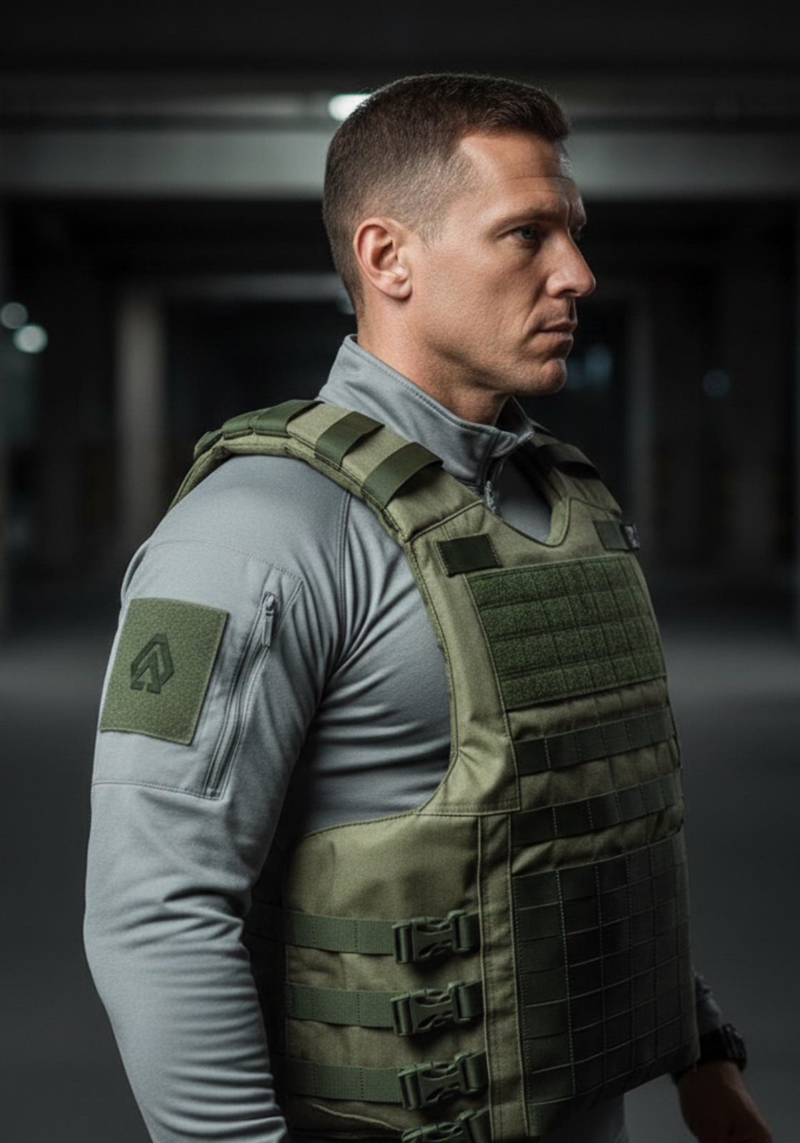 Capa de Colete Modular Slim Protection- Verde Oliva