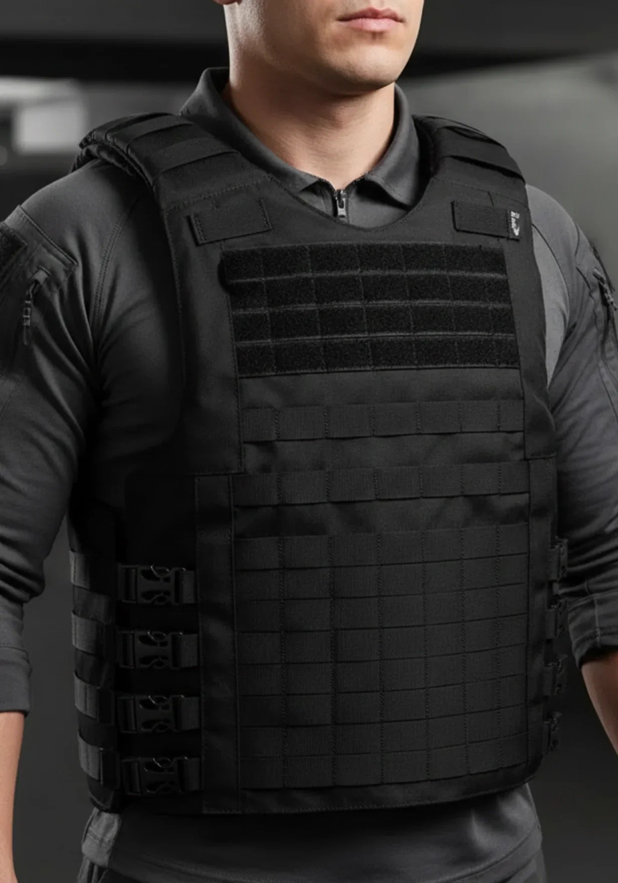 Capa de Colete Modular Slim Protection®️ - Preto