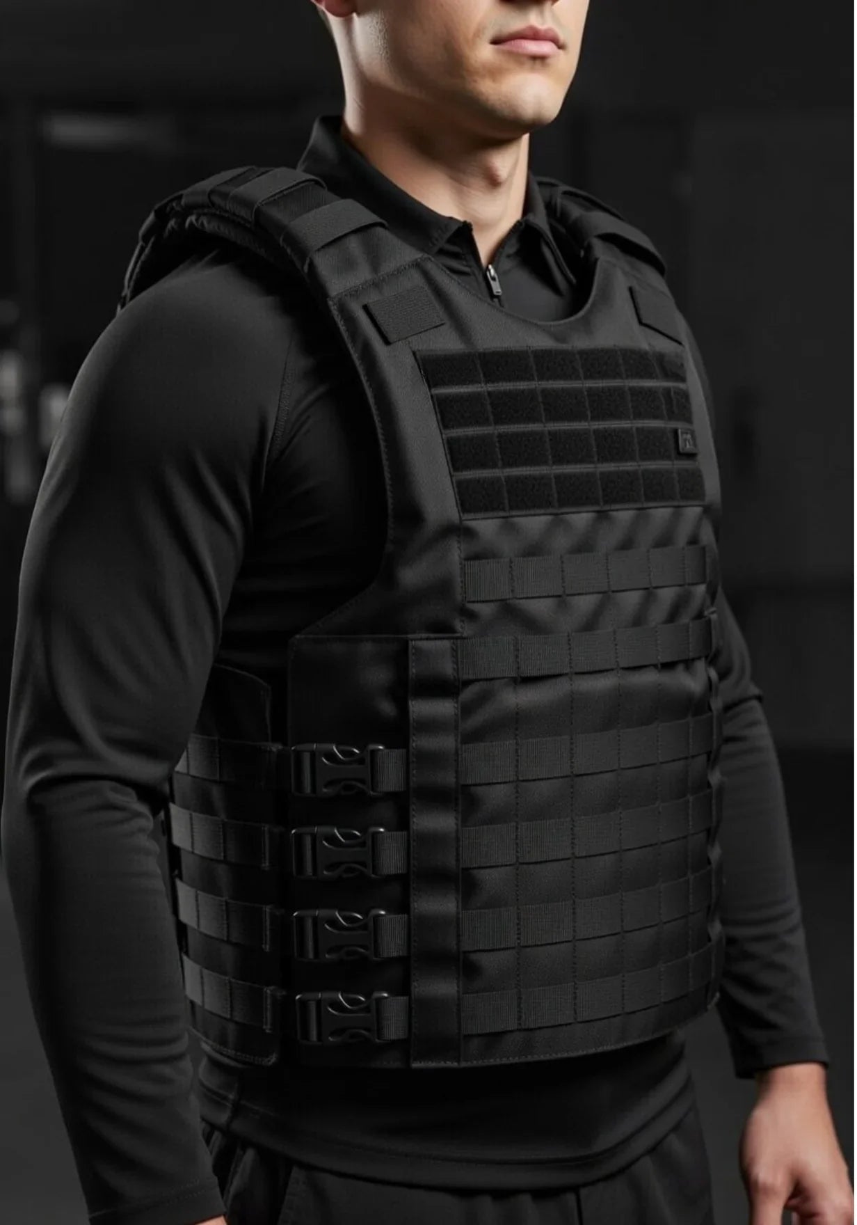 Capa de Colete Modular Slim Protection®️ - Preto