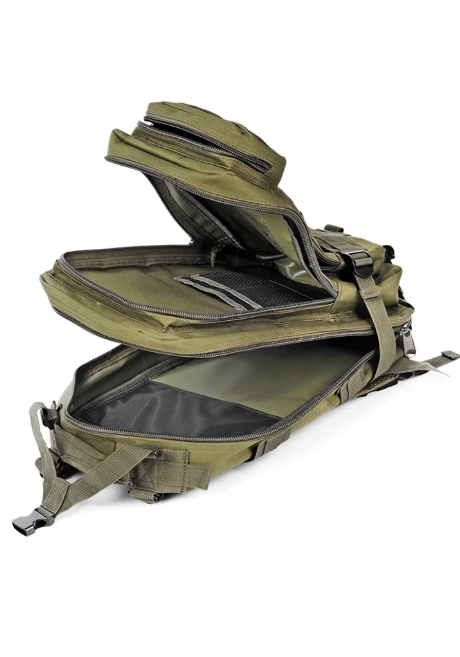 Mochila Tática Outdoor 30 Litros - Verde Oliva