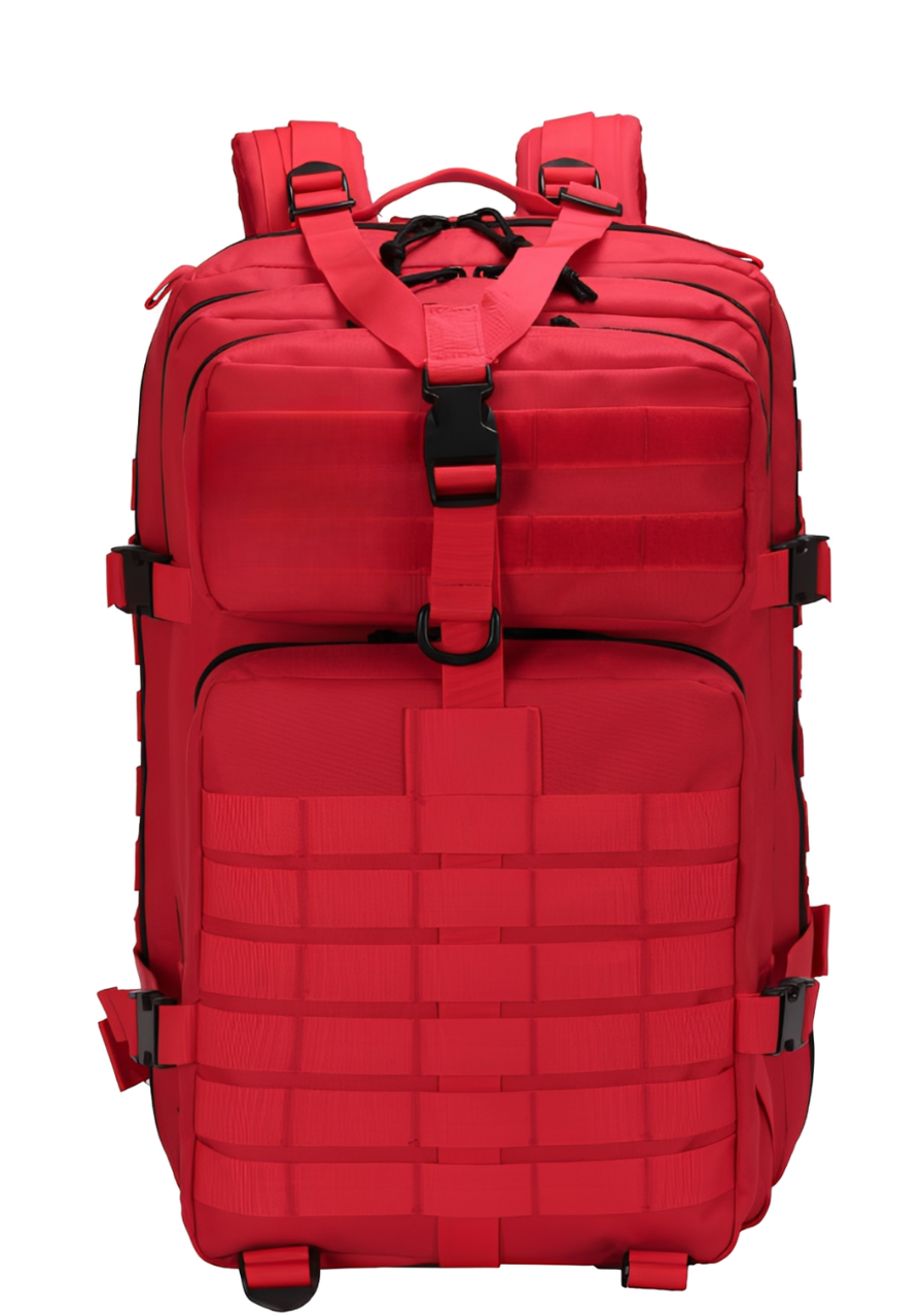Mochila Tática Outdoor 50 Litros - Vermelha