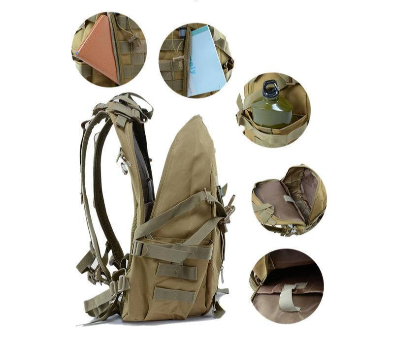 Mochila Tática 40 Litros Aspen® - Verde Oliva