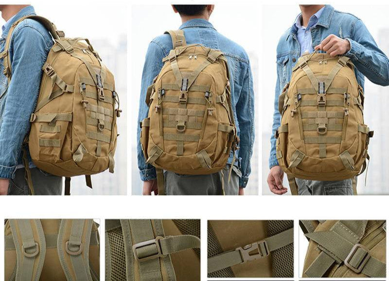 Mochila Tática Aspen 40 Litros - Cáqui