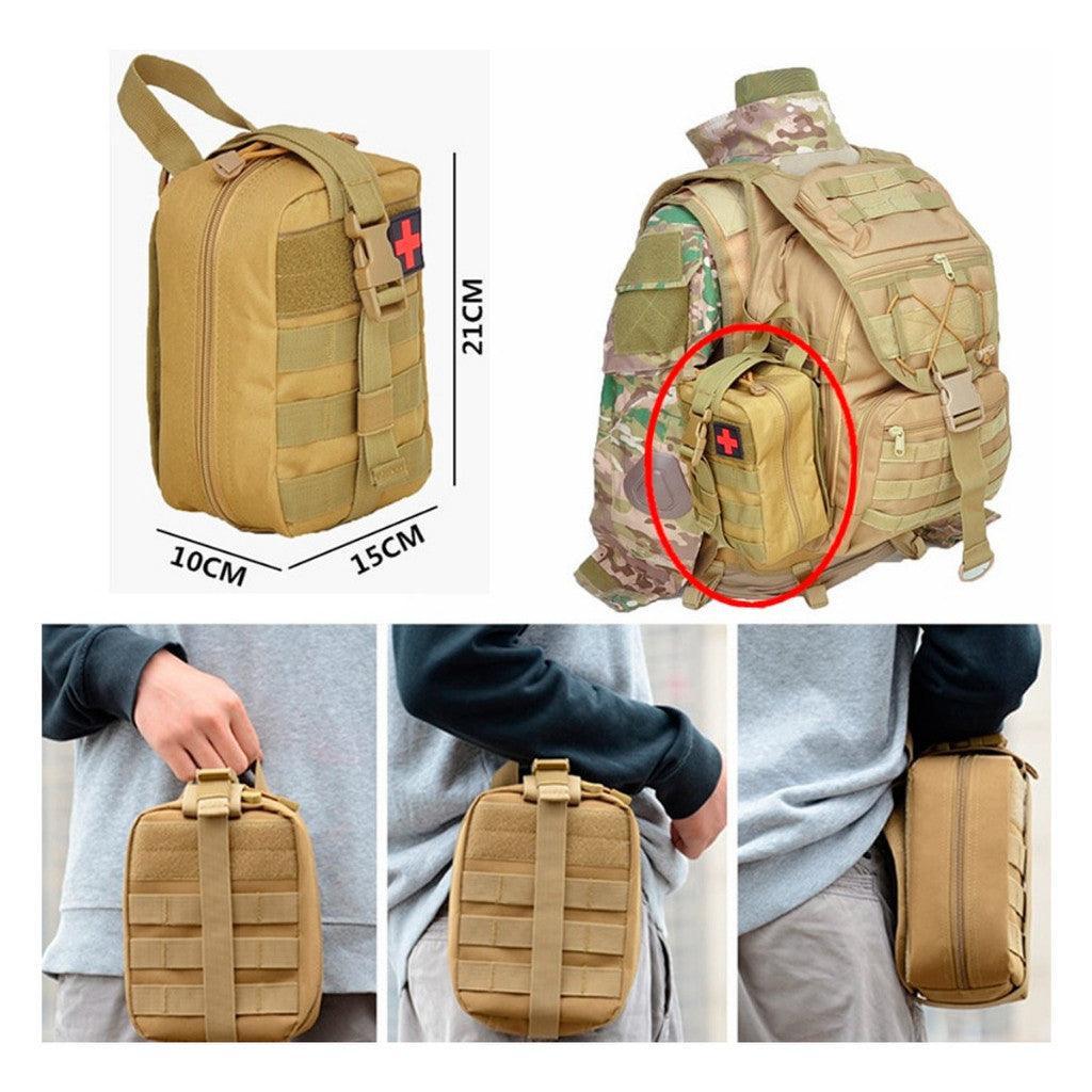 Bolsa Tática Organizadora Primeiros Socorros Portátil APH