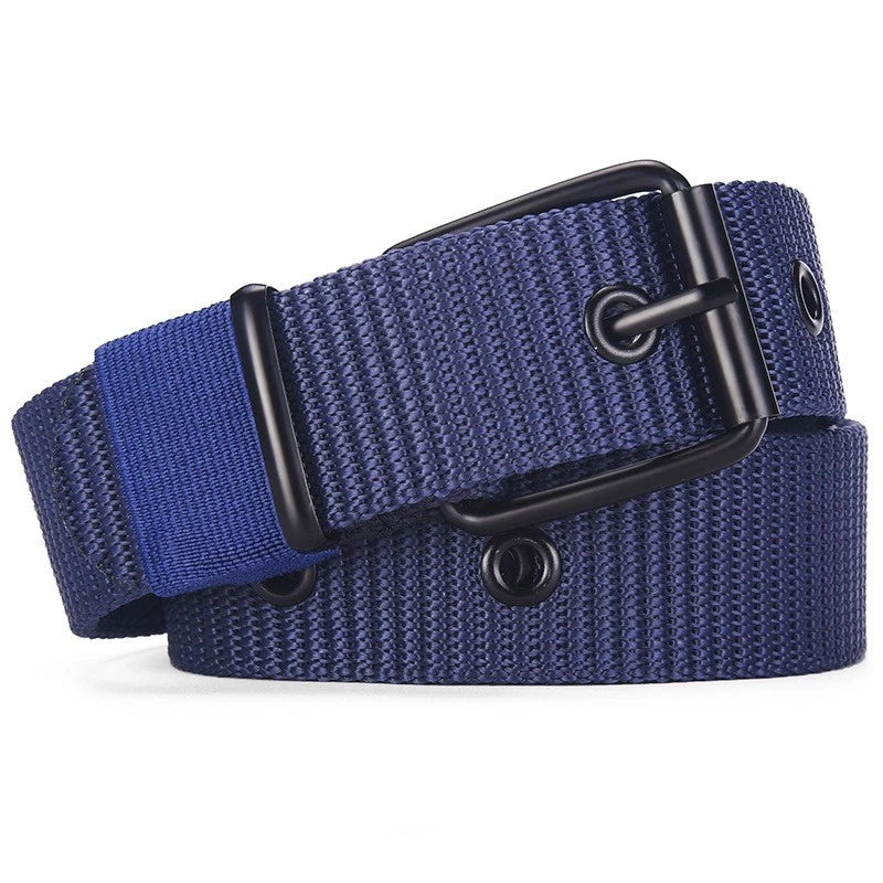 Cinto de Nylon Unissex com Fivela de Agulha