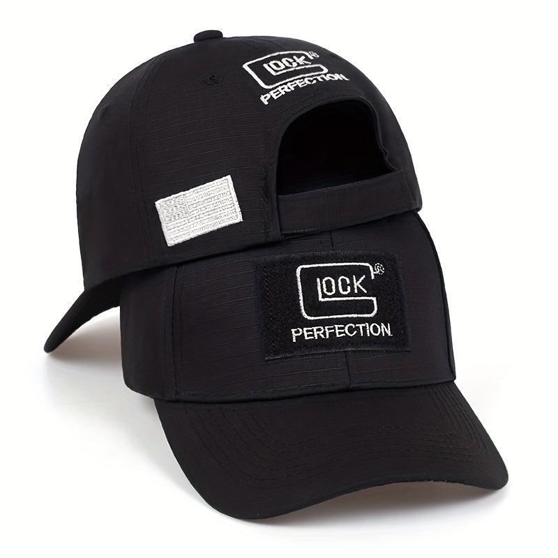 Boné Bordado Glock Perfection Ajustável com Proteção UV