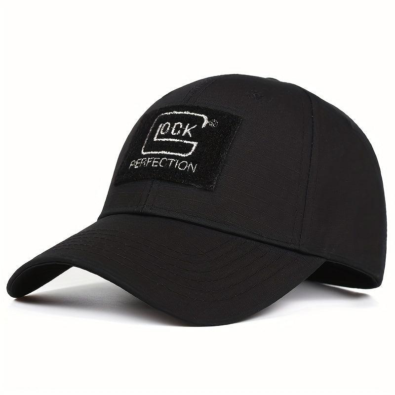 Boné Bordado Glock Perfection Ajustável com Proteção UV