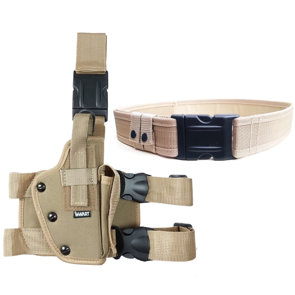 Coldre de Perna + Cinto Tático