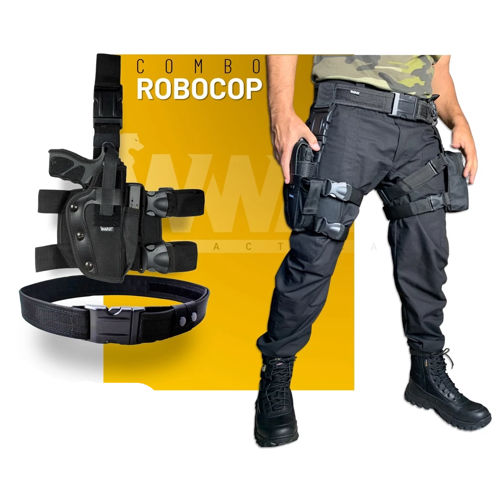 Coldre de Perna + Cinto Tático