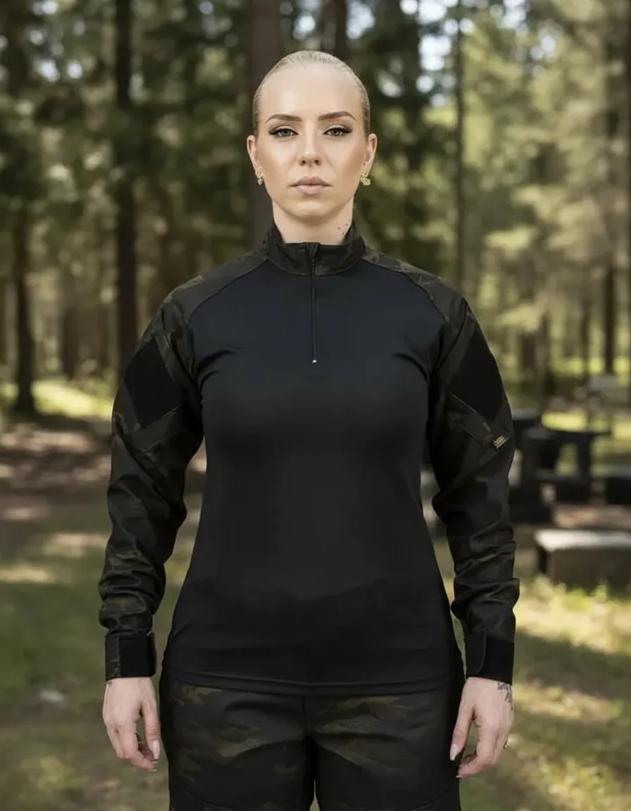 Camisa Combat Shirt Tática Feminina
