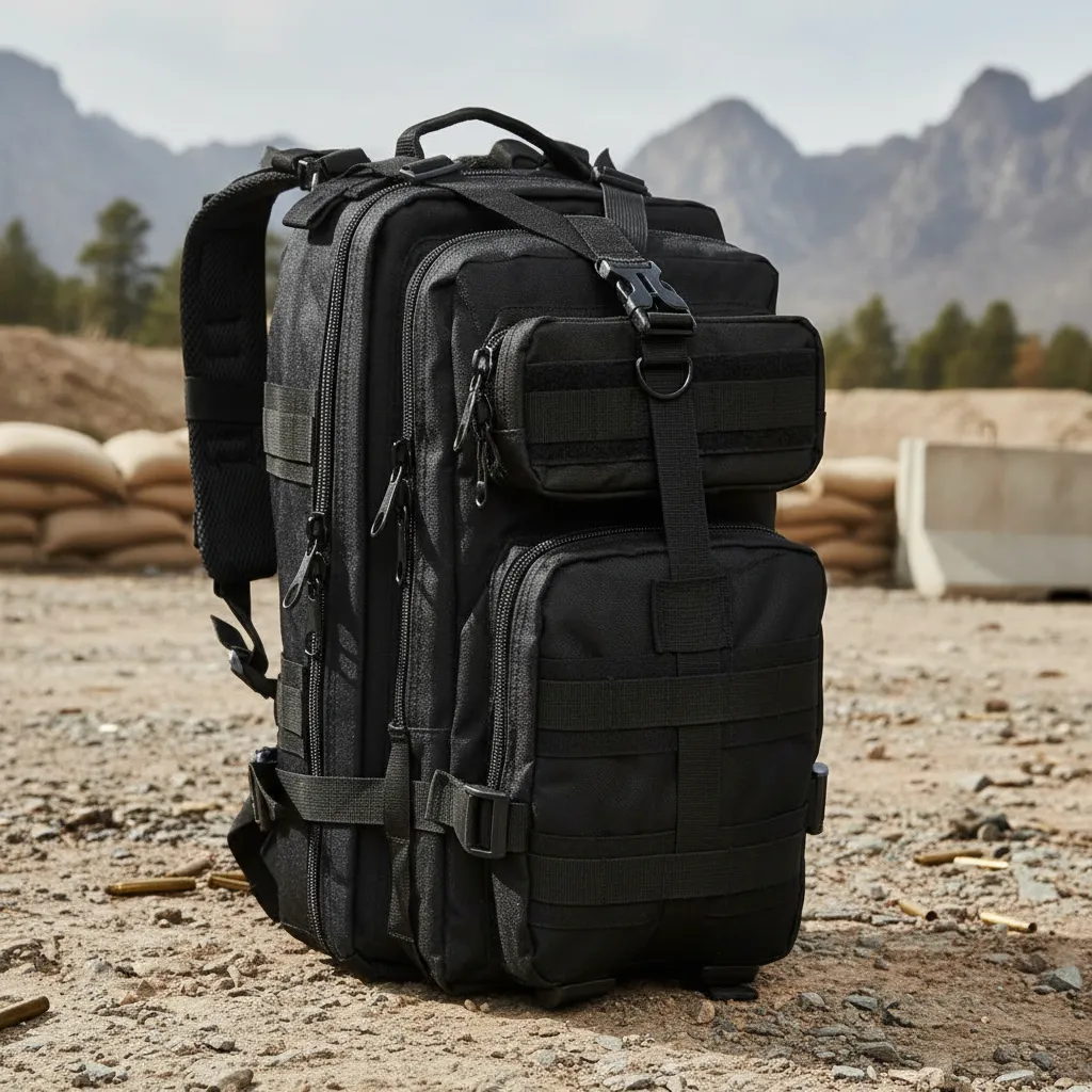 Mochila Tática 30 Litros Outdoor® - Preta