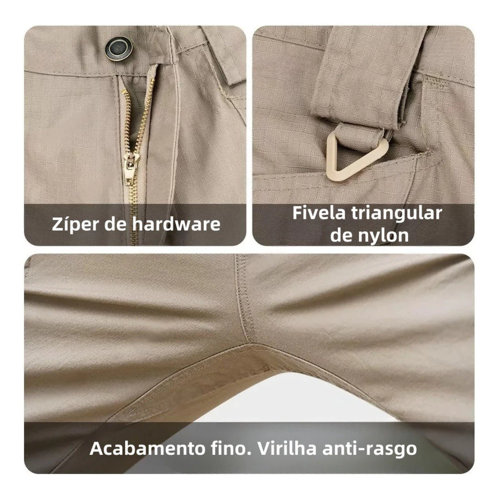 Calça Tática Patriot® - Cáqui