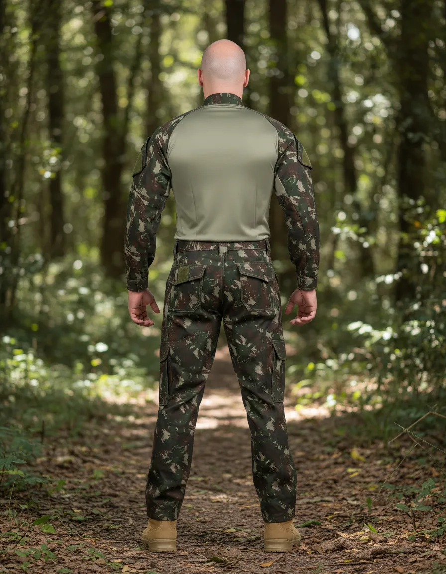 Farda Completa: Combat Shirt + Calça Tática - Exército
