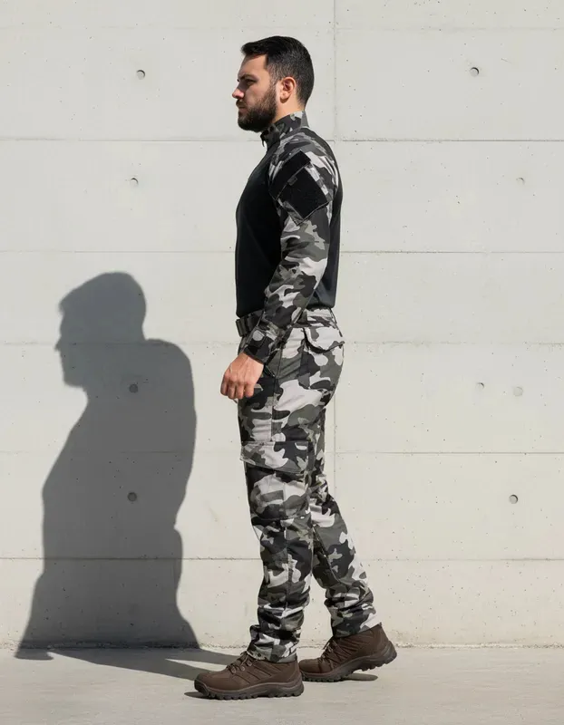 Farda Completa: Combat Shirt + Calça Tática - Choque