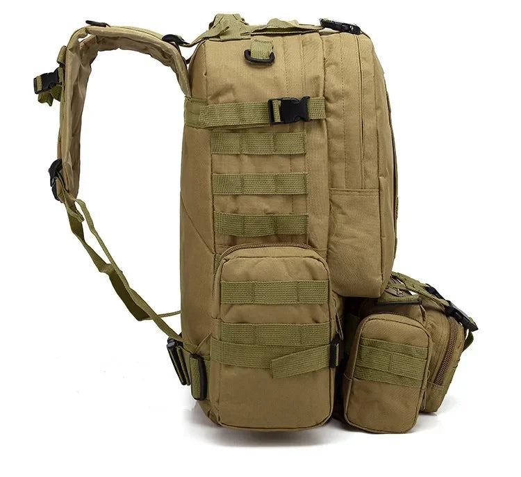 Mochila Militar Armor 65 Litros - Cáqui