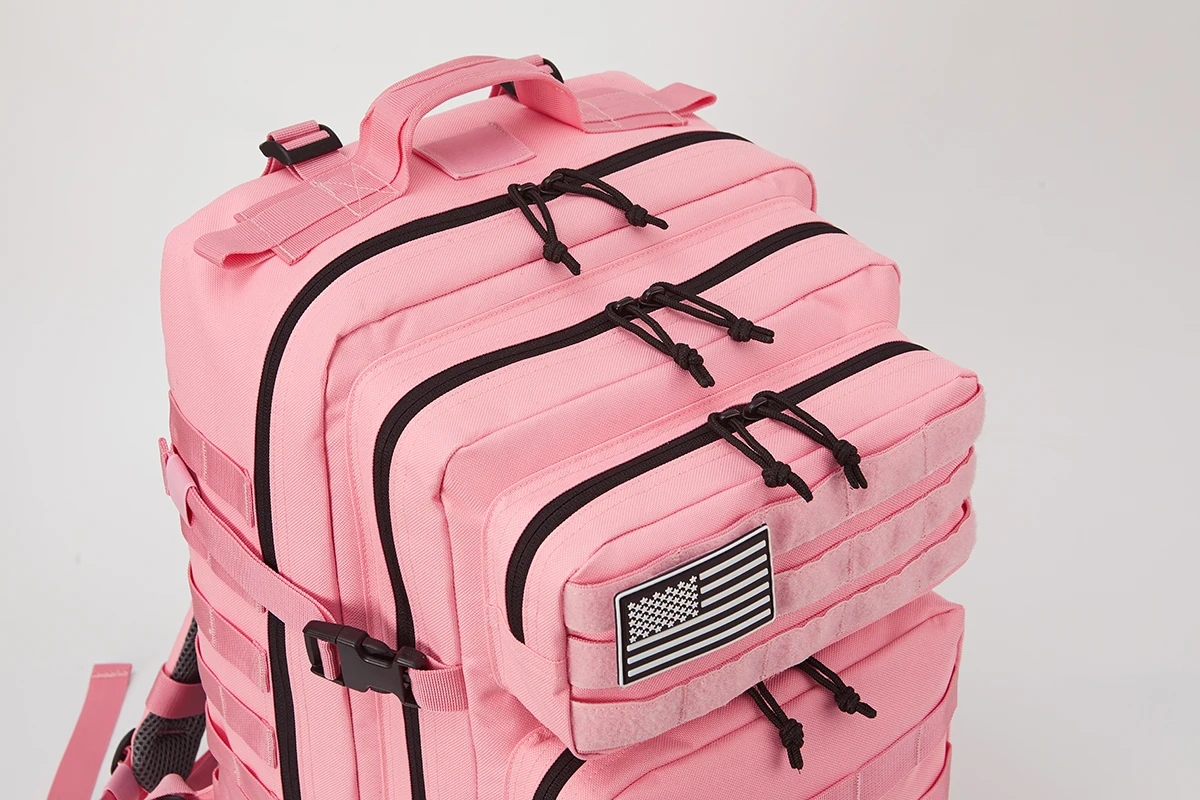 Mochila Tática Outdoor 50 Litros - Rosa