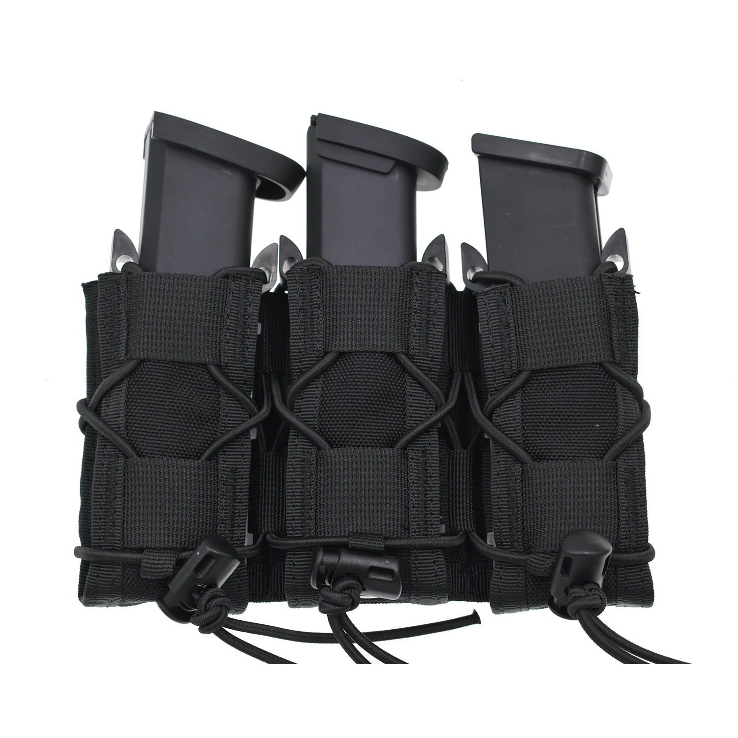 Porta Carregador para Pistola Universal Duplo e Triplo - MOLLE