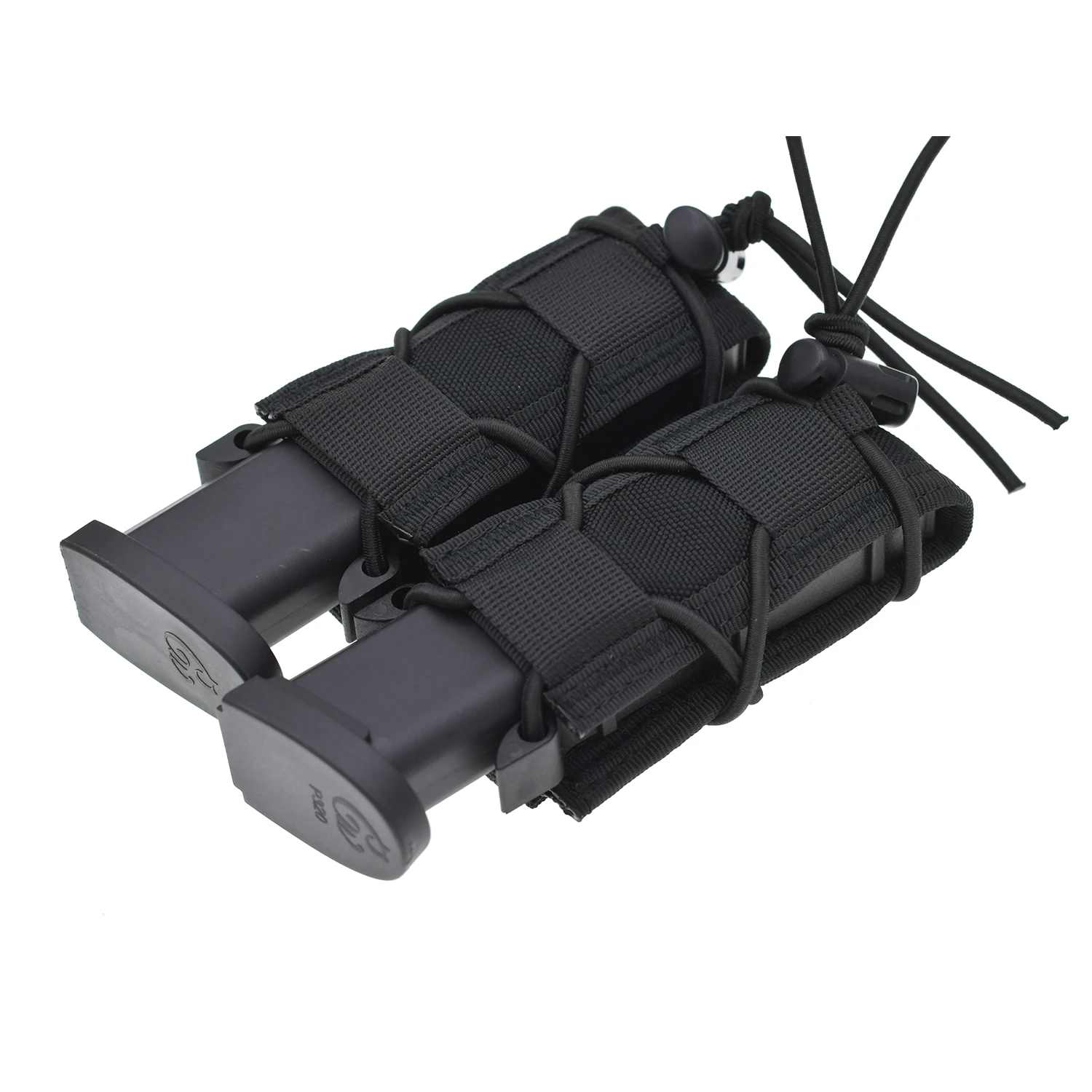 Porta Carregador para Pistola Universal Duplo e Triplo - MOLLE