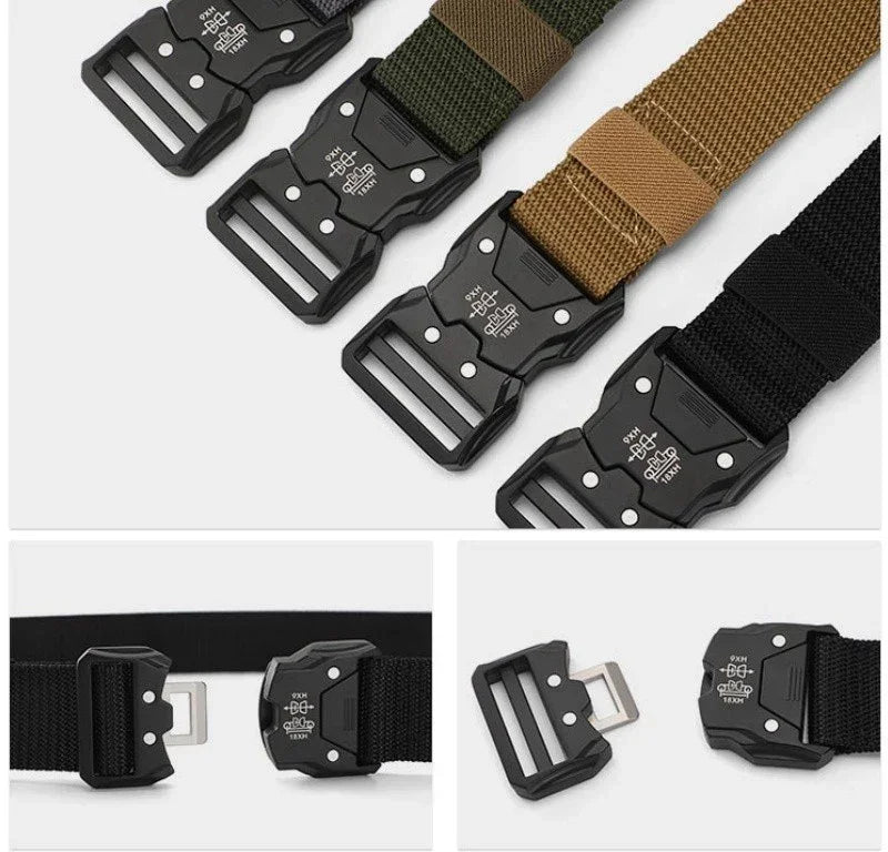Cinto Tático de Fibra de Poliéster Premium