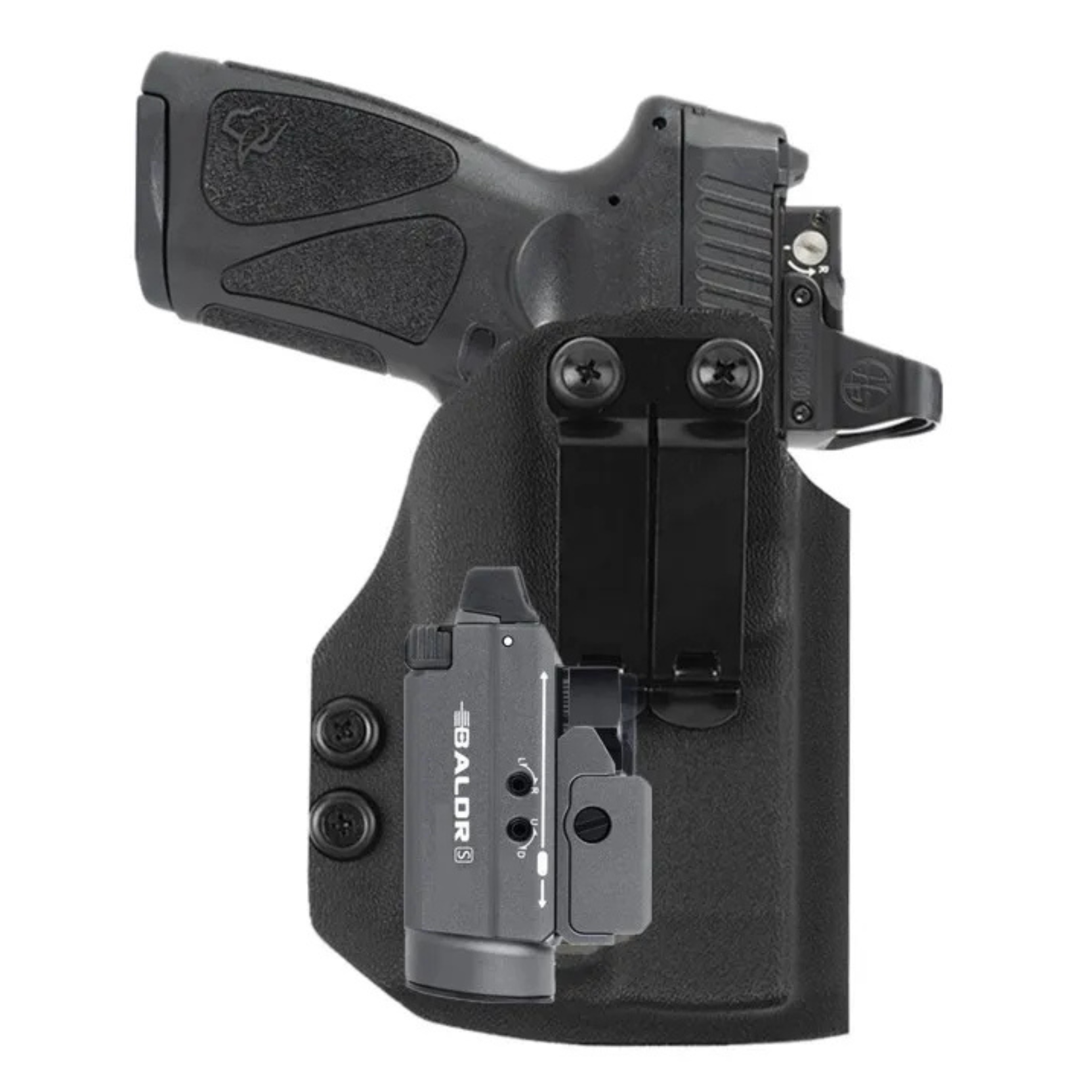 Coldre Velado de Kydex para Taurus G3 TORO – Compatível com Red Dot e Lanterna