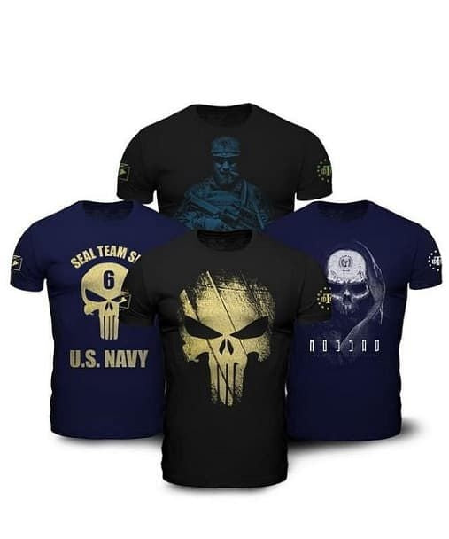 Kit 4 Camisetas Masculinas Soldier Team Six®