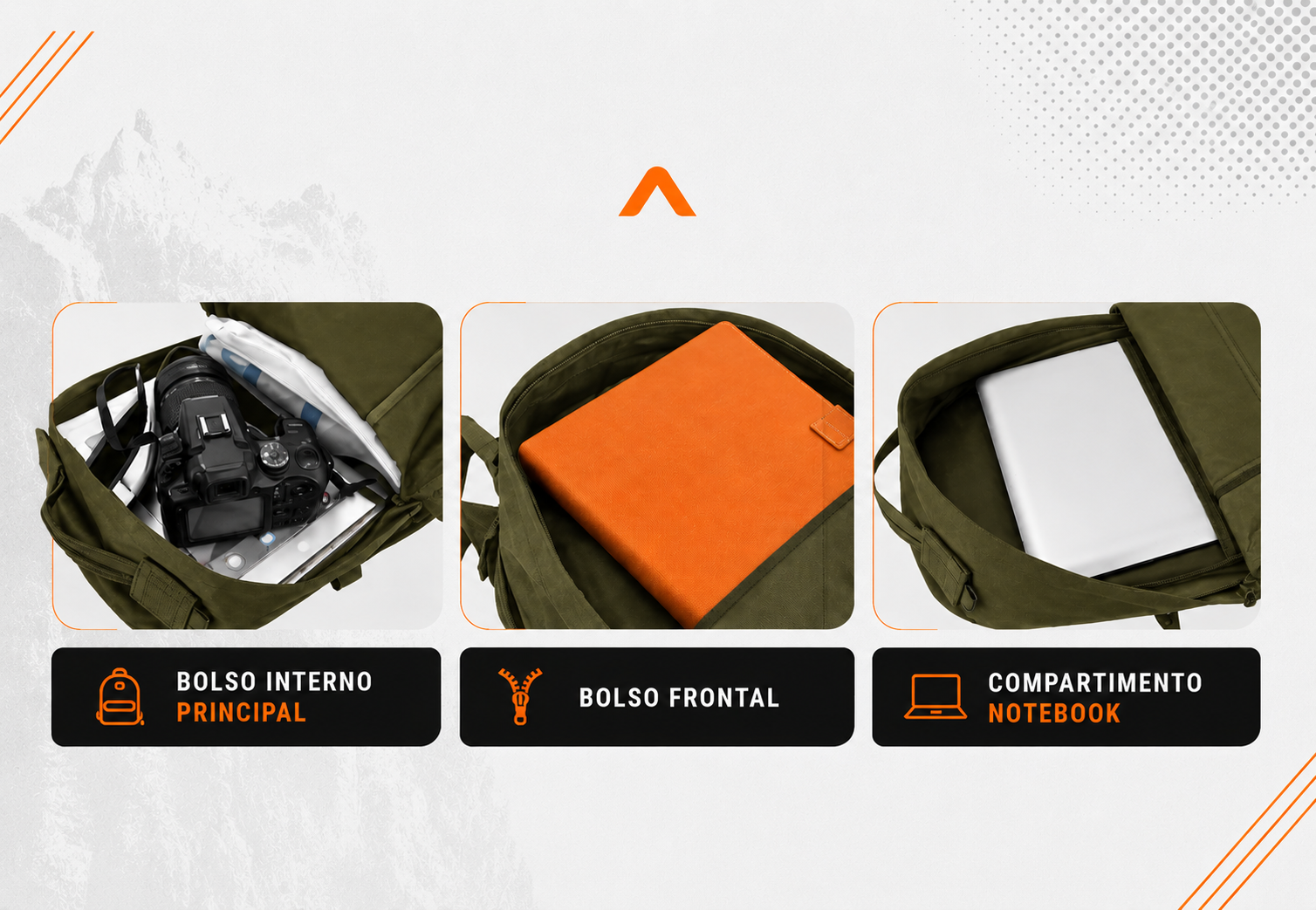 Mochila Tática Hornet 45 Litros - Verde