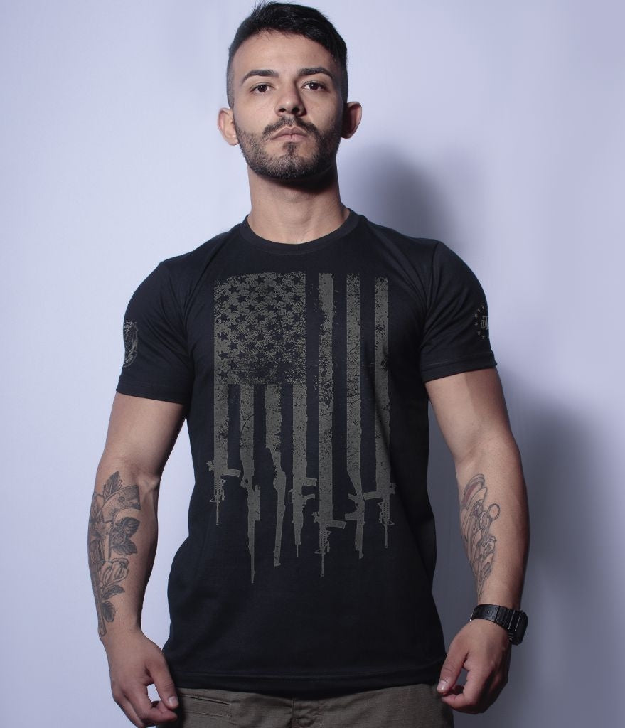 Kit 4 Camisetas Masculinas No Gun Control Magnata 556 Team Six®