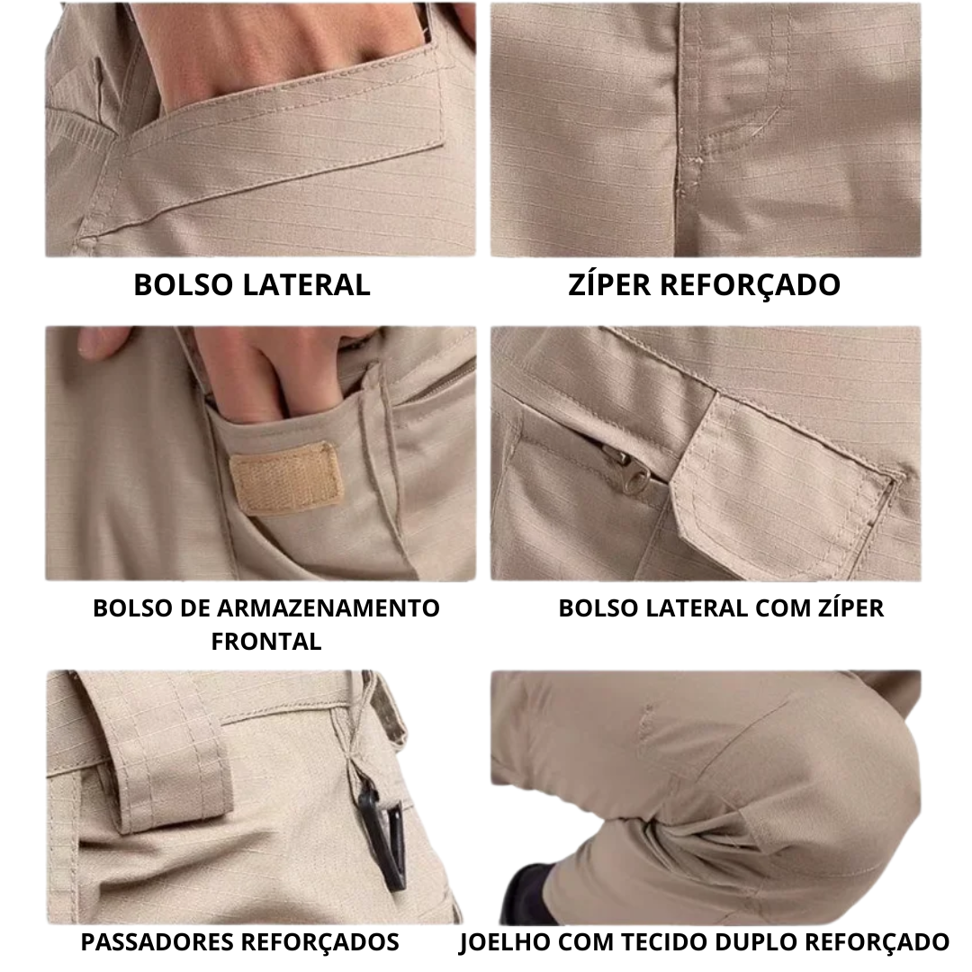 Calça Tática Patriot® - Cáqui