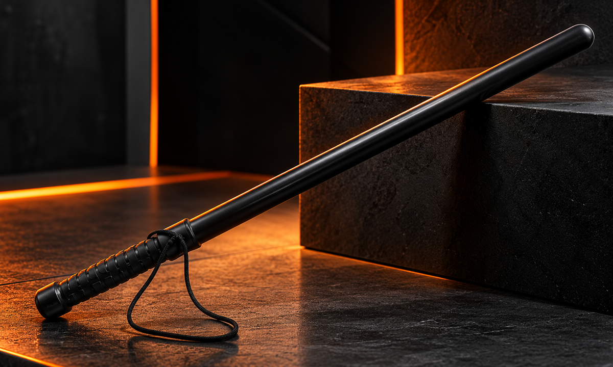 Tonfa/Cassetete Antitumulto Profissional - 1.10 cm