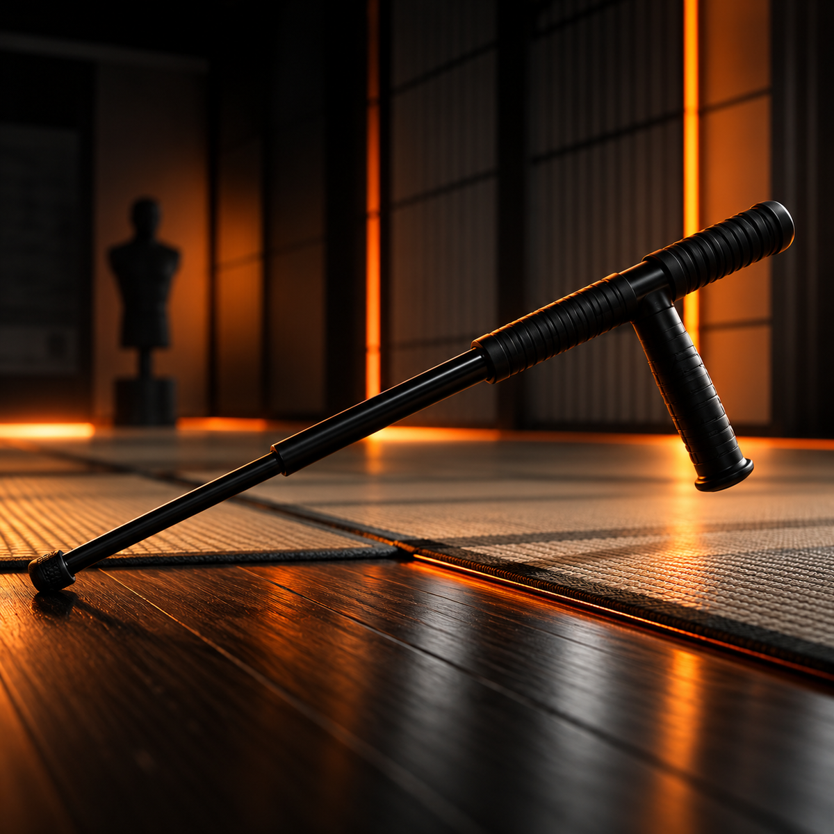Tonfa Profissional Retrátil em Polímero Reforçado
