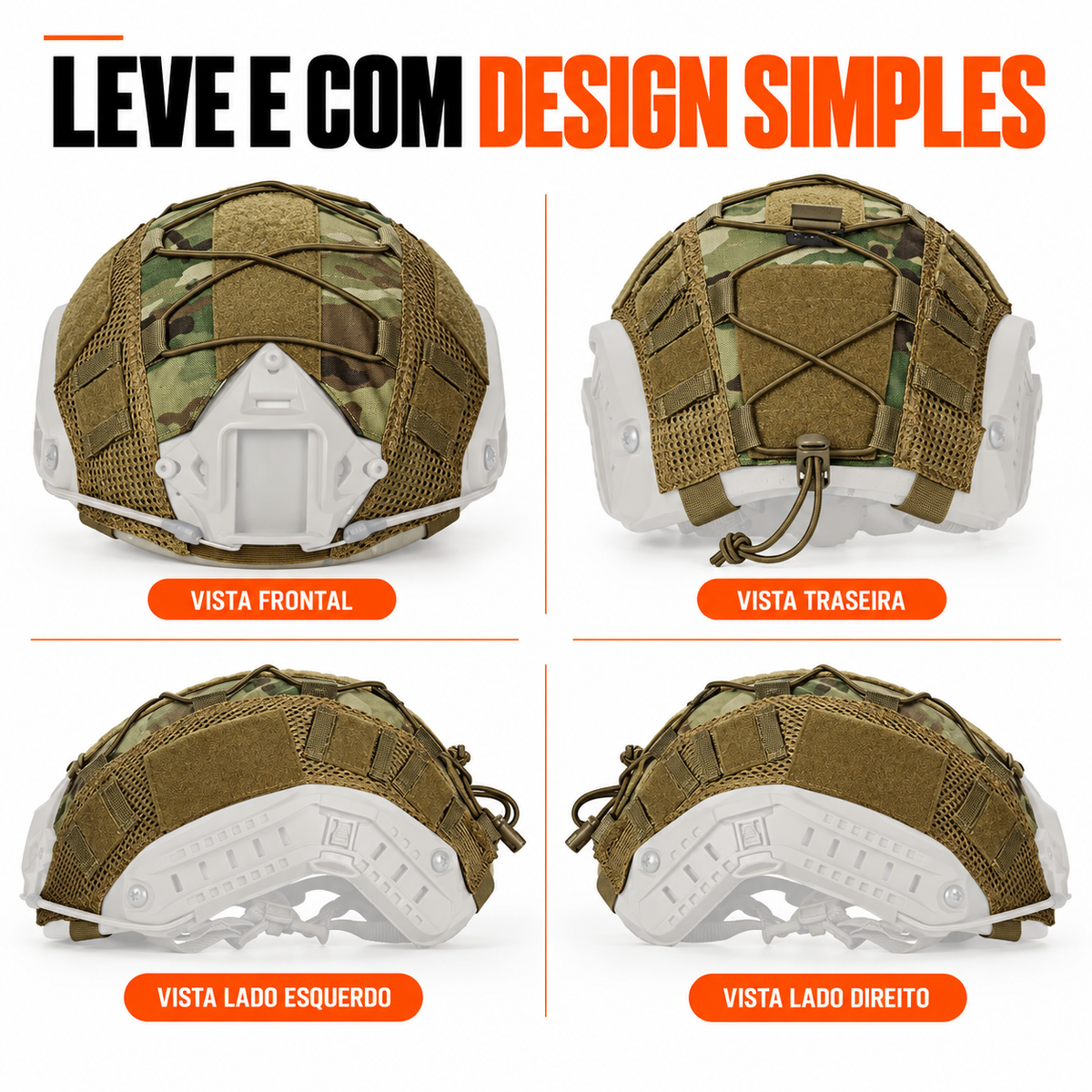 Capa Elástica para Capacete Tático Urban Tatic®