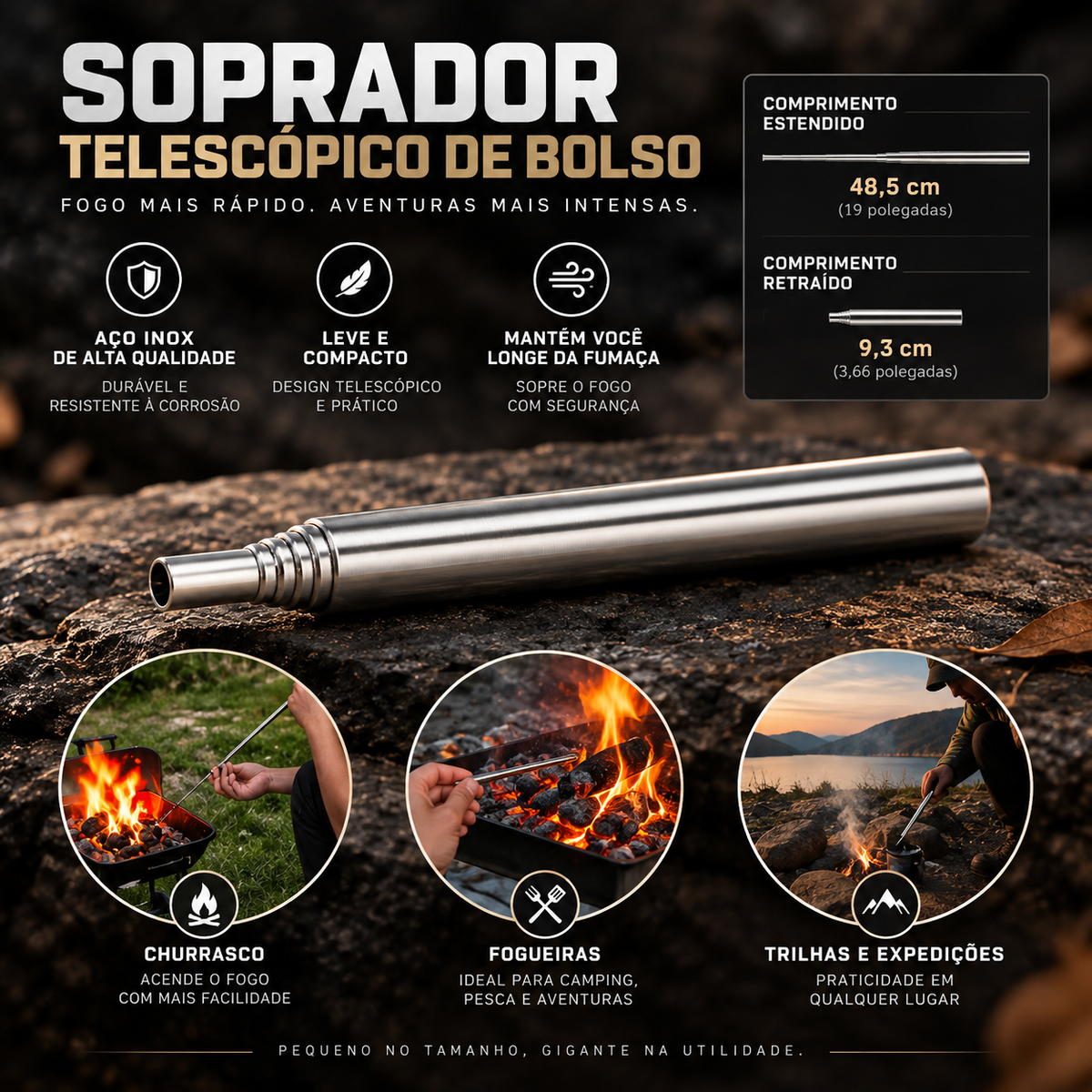 Kit Completo de Sobrevivência 12 em 1