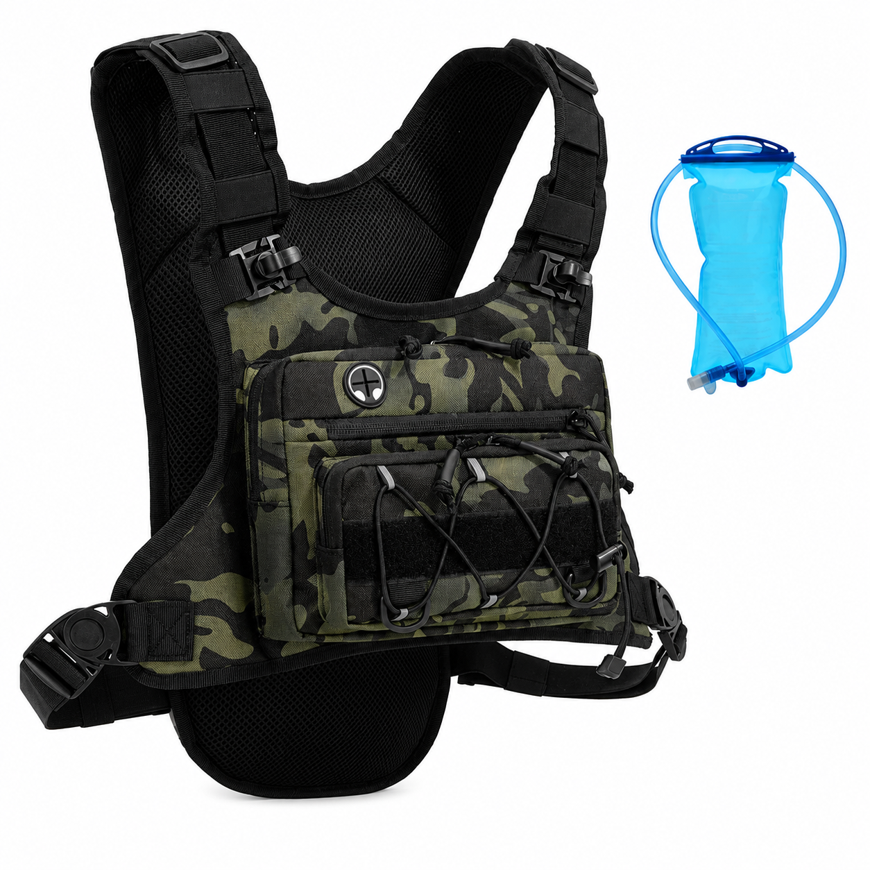 Colete de Peitoral Pégaso com Refil Camelback (2 Litros)