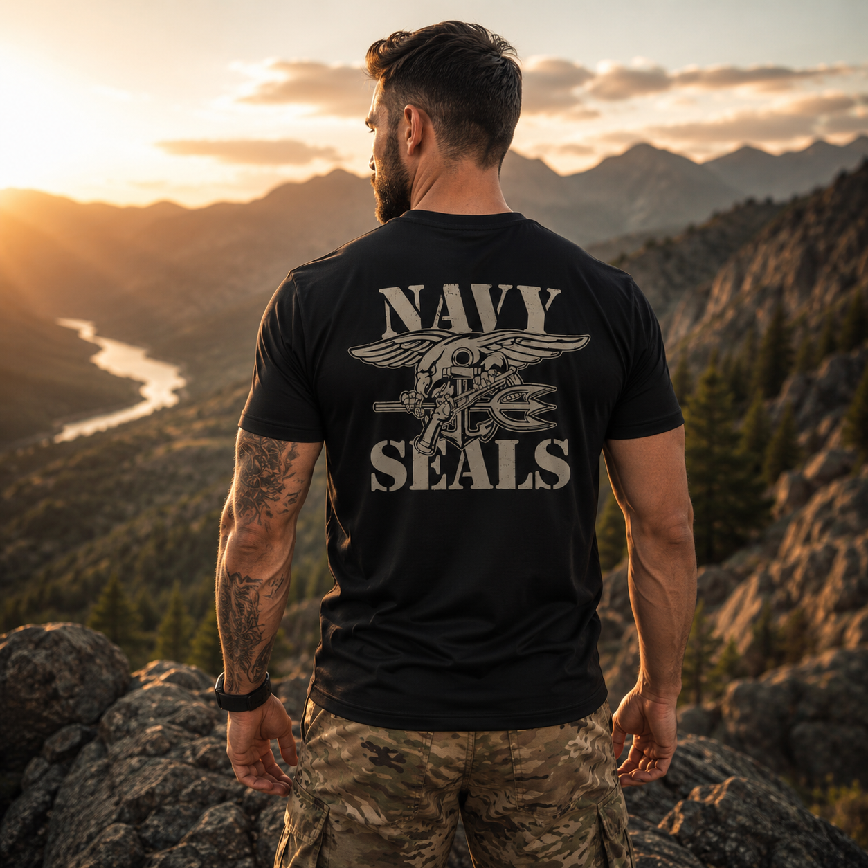 Camiseta Navy Seals Dry Fit