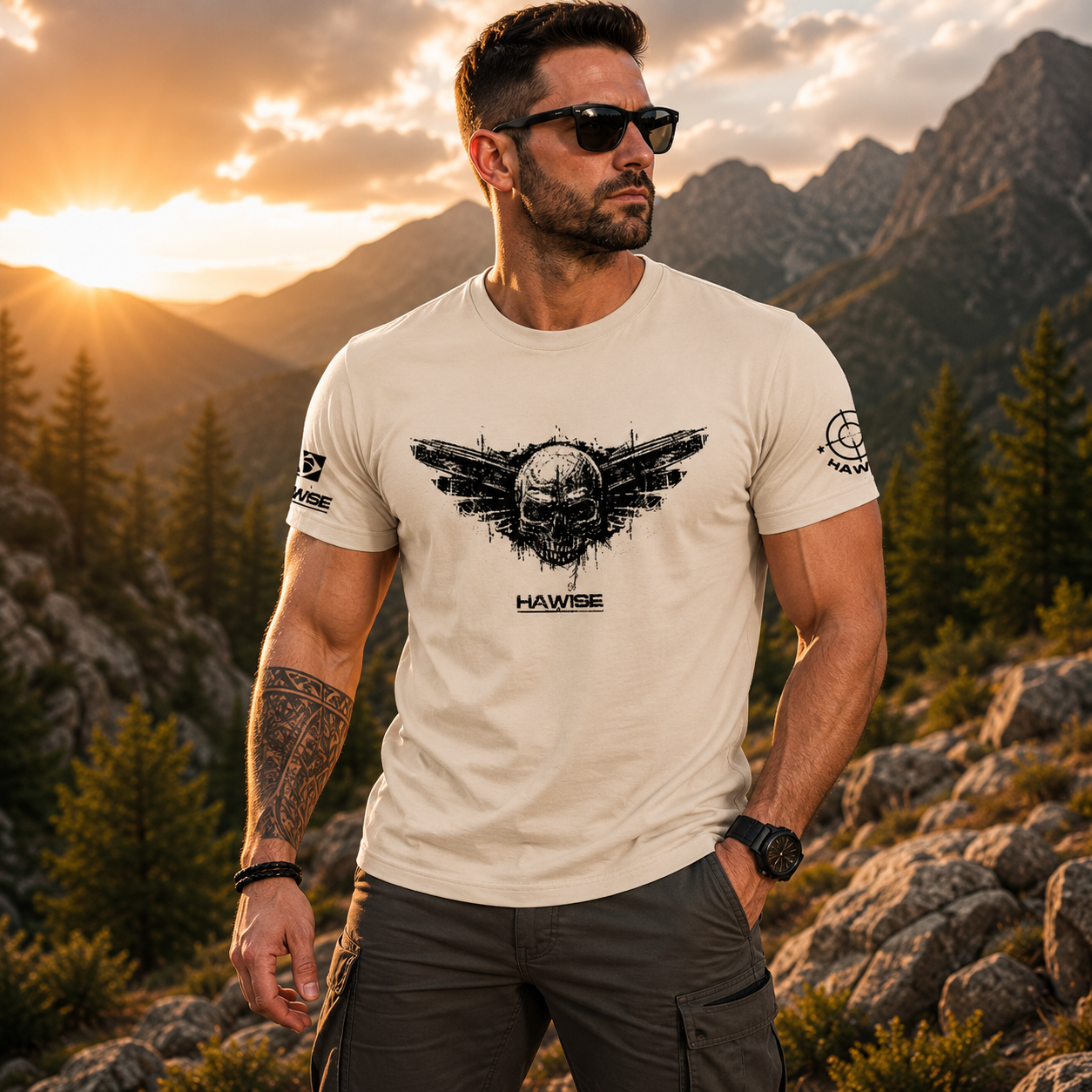 Camiseta Masculina Skull