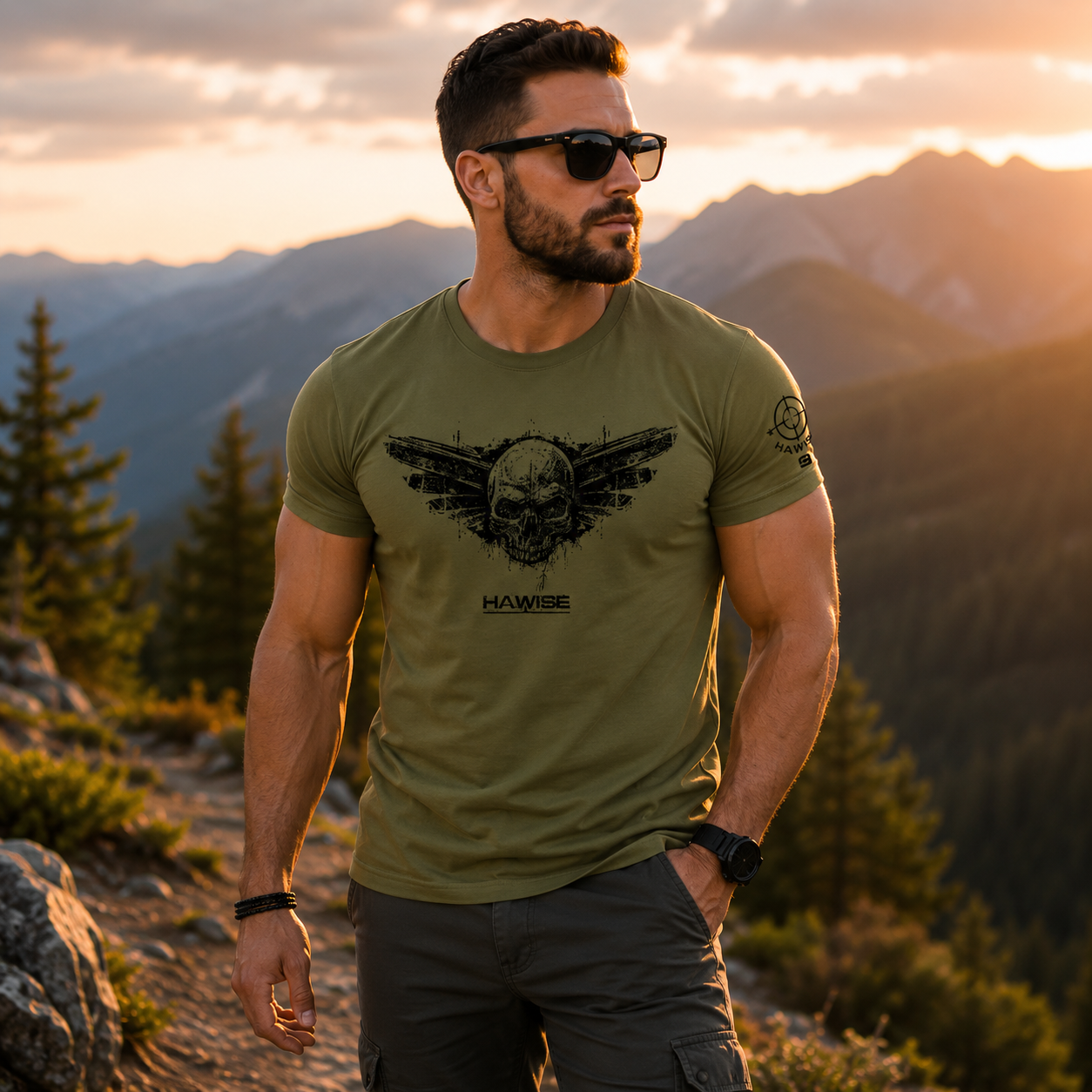 Camiseta Masculina Skull