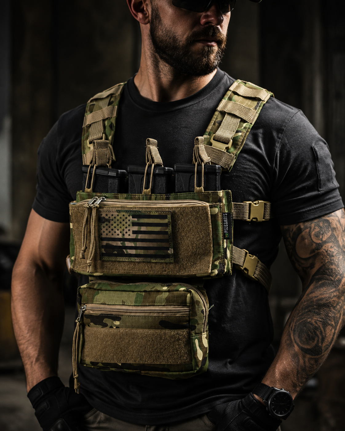 Colete Tático Chest Rig