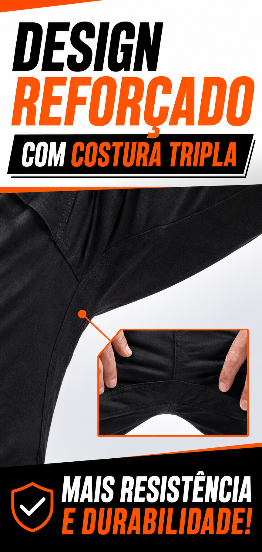 Calça Tática Mariner® - Preta