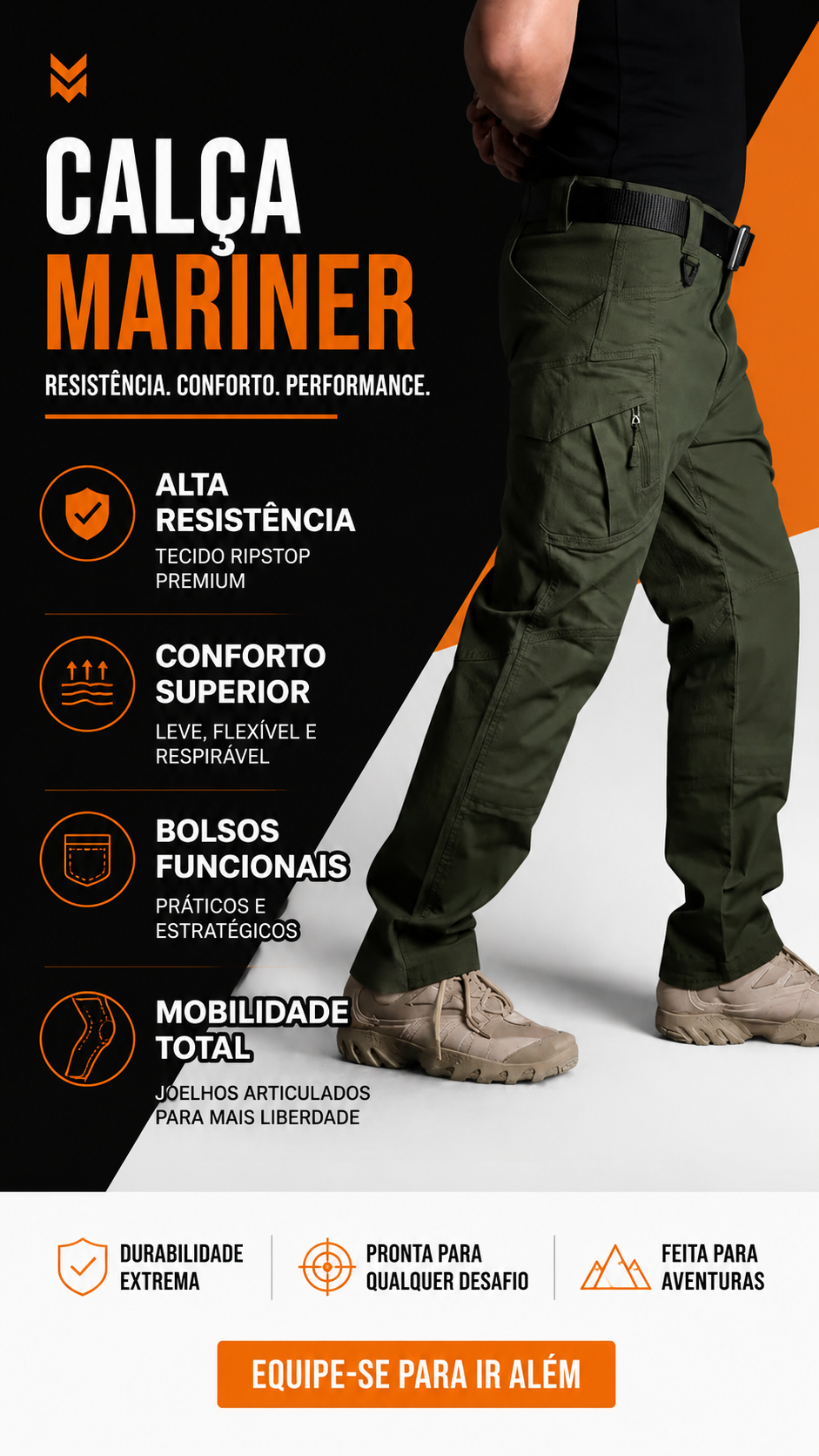 Calça Tática Mariner® - Verde