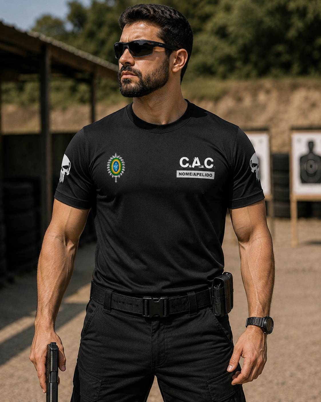 Camiseta CAC - Nome Personalizado GRÁTIS