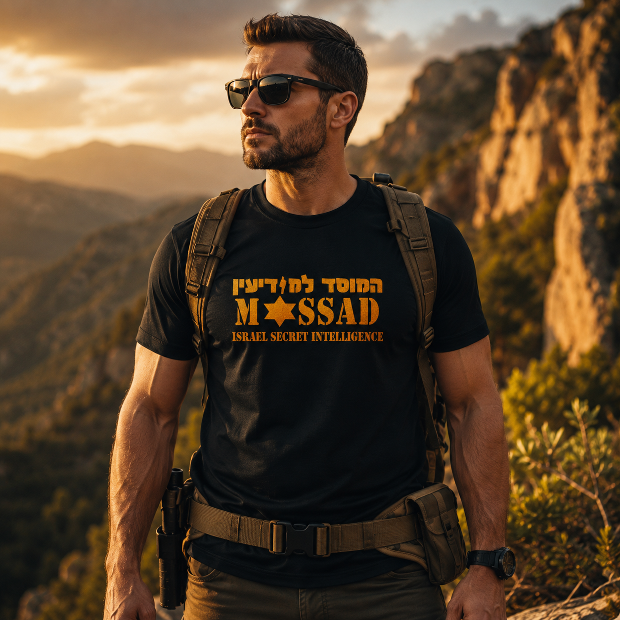 Camiseta Dryfit Mossad
