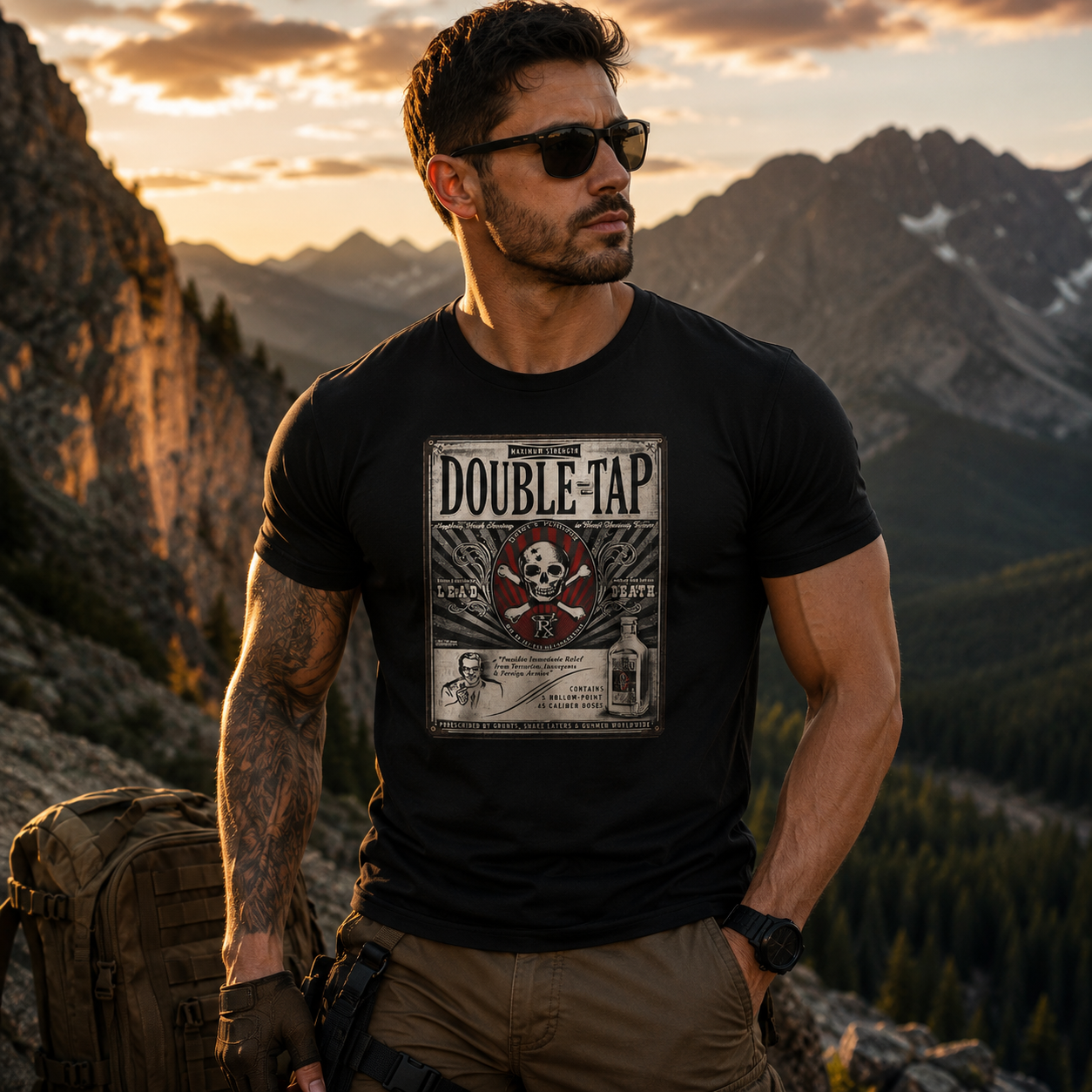 Camiseta Double Tap Dry Fit