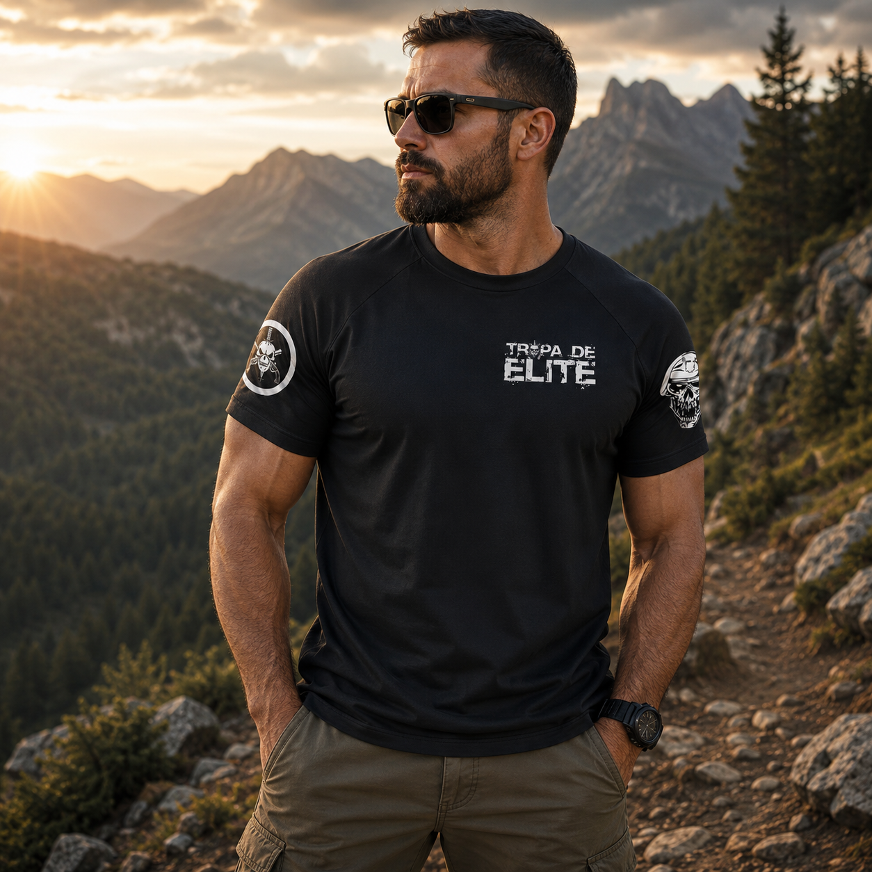 Camiseta Dry Fit Tropa de Elite