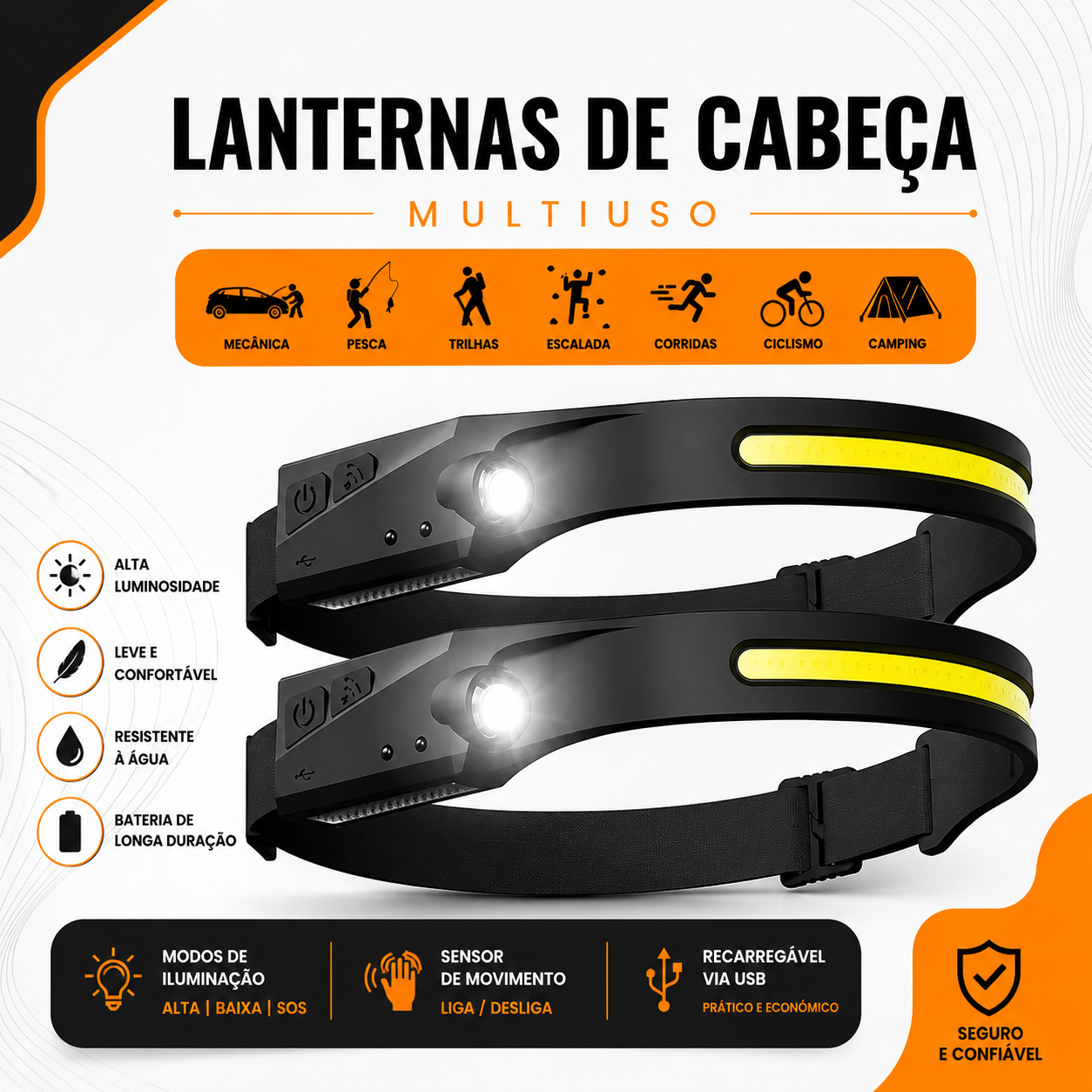 Lanterna de Cabeça Órus
