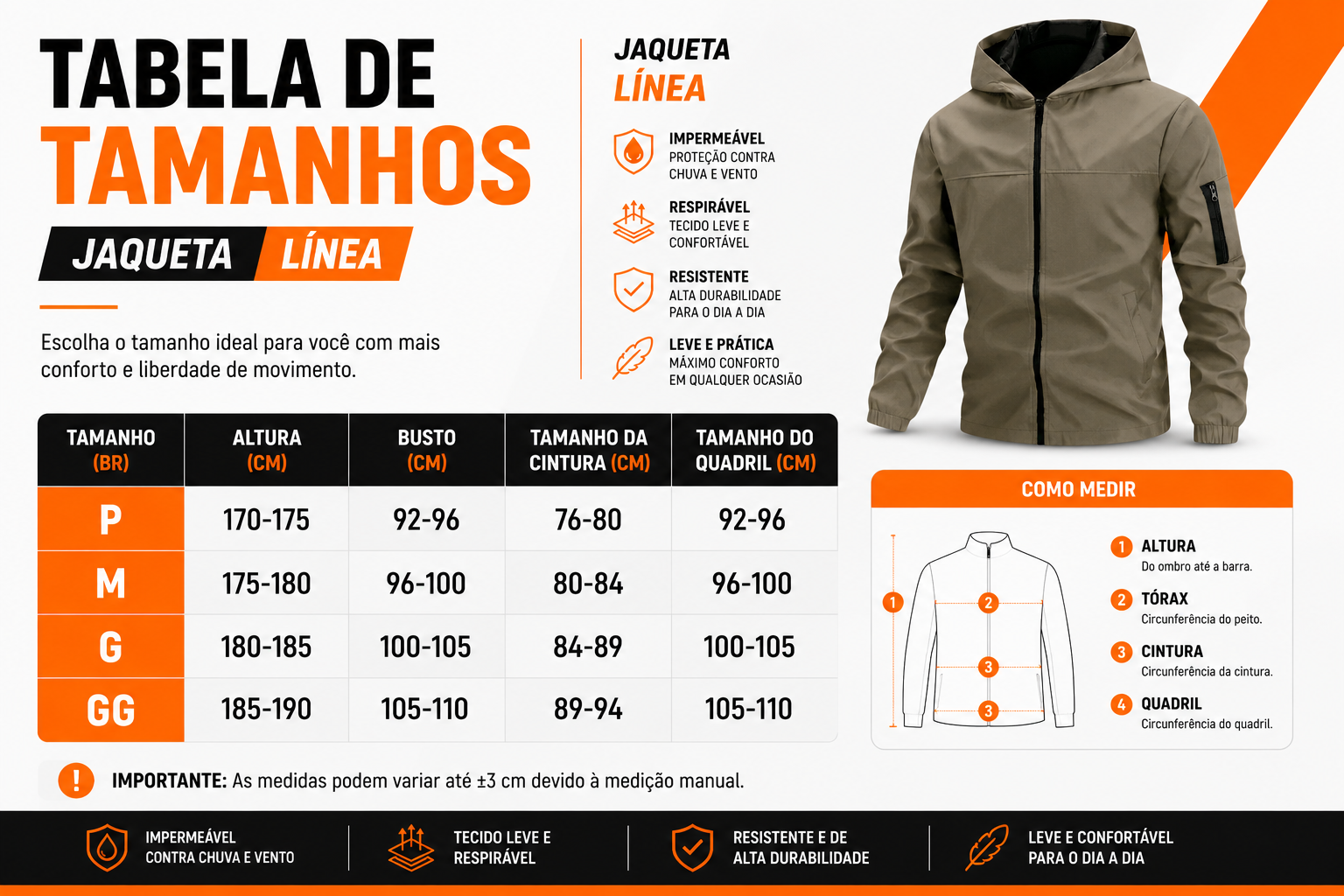 Jaqueta Línea®